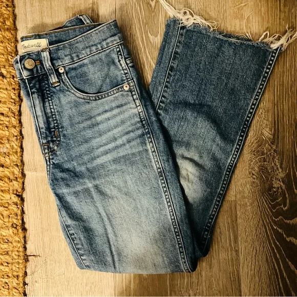 Madewell Cali Demi Boot Jeans - Eco Edition - Raw Hem - Picture 5 of 12